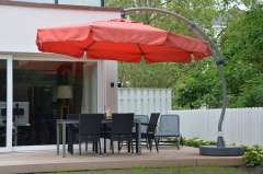 Terrasse mit Garten